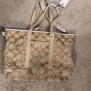 Large Coach Carryall Bag